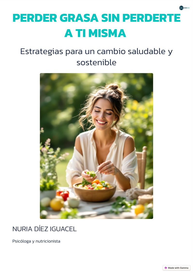 Perder Grasa sin perderte a tí misma